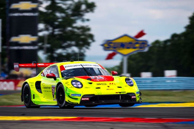 AUTO - 6 HOURS OF THE GLEN 2026 911 BACHLER Klaus (aut), HARTOG Loek (nld), Manthey Racing, Porsche 911 GT3 R (992.2), action during the Six Hours of the Glen 2026, 6th round of the 2026 IMSA WeatherTech SportsCar Championship, from June 26 to 28 on the Watkins Glen International in Watkins Glen, New York, United States of America - Watkins GlenUnited States  Copyright: xFabrizioxBoldonix