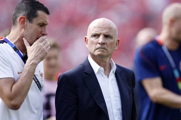 FOXBOROUGH - Guy StÃ phan during the FIFA 2026 World Cup Group I match between Norway and France at Boston Stadium on June 26, 2026, in Foxborough, United States. MAURICE VAN STEEN ANP FIFA World Cup, WM, Weltmeisterschaft, Fussball 2026 2026 xVIxANPxSportx xMauricexvanxSteenxIVx 562095592 originalFilename: 562095592.jpg