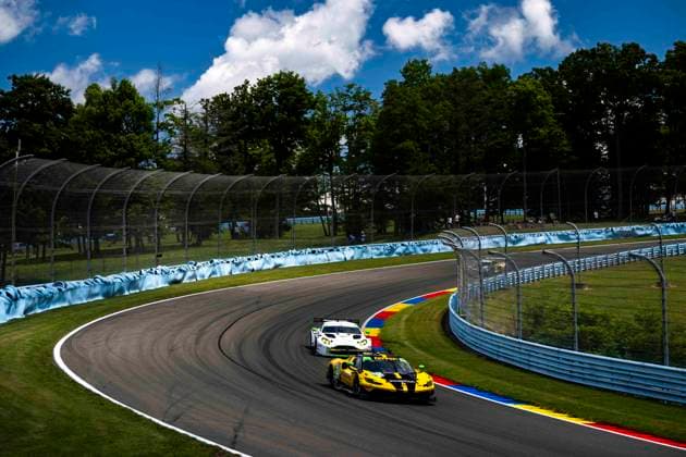 AUTO - 6 HOURS OF THE GLEN 2026 70 IRIBE Brendan (usa), MILLROY Ollie (gbr), EVANS Jaxon (nzl), Inception Racing, Ferrari 296 GT3 Evo, action during the Six Hours of the Glen 2026, 6th round of the 2026 IMSA WeatherTech SportsCar Championship, from June 26 to 28 on the Watkins Glen International in Watkins Glen, New York, United States of America - Watkins GlenUnited States  Copyright: xFabrizioxBoldonix