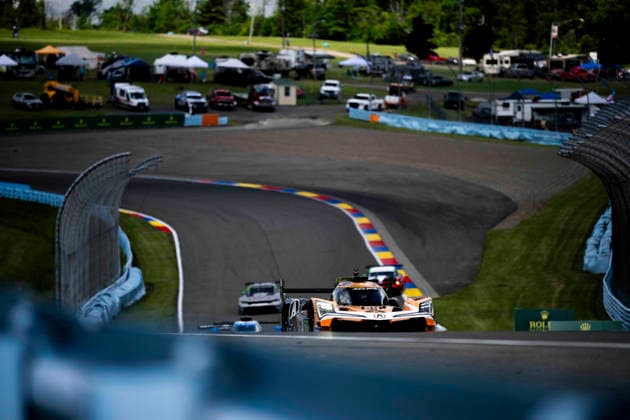 AUTO - 6 HOURS OF THE GLEN 2026 60 BLOMQVIST Tom (gbr), BRAUN Colin (usa), Acura Meyer Shank Racing with Curb-Agajanian, Acura ARX-06, action during the Six Hours of the Glen 2026, 6th round of the 2026 IMSA WeatherTech SportsCar Championship, from June 26 to 28 on the Watkins Glen International in Watkins Glen, New York, United States of America - Watkins GlenUnited States  Copyright: xFabrizioxBoldonix