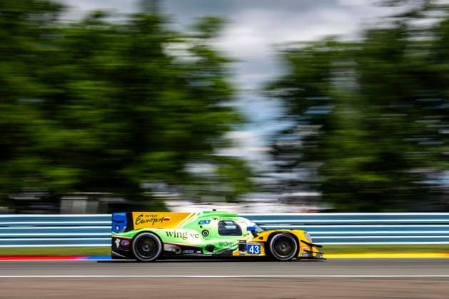 AUTO - 6 HOURS OF THE GLEN 2026 43 CLARKE Jeremy (usa), DILLMANN Tom (fra), GARG Bijoy (usa), Inter Europol Competition, Oreca 07-Gibson, action during the Six Hours of the Glen 2026, 6th round of the 2026 IMSA WeatherTech SportsCar Championship, from June 26 to 28 on the Watkins Glen International in Watkins Glen, New York, United States of America - Watkins GlenUnited States  Copyright: xFabrizioxBoldonix