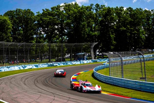 AUTO - 6 HOURS OF THE GLEN 2026 06 ESTRE KÃ vin (fra), VANTHOOR Laurens (bel), Porsche Penske Motorsport, Porsche 963, action during the Six Hours of the Glen 2026, 6th round of the 2026 IMSA WeatherTech SportsCar Championship, from June 26 to 28 on the Watkins Glen International in Watkins Glen, New York, United States of America - Watkins GlenUnited States  Copyright: xFabrizioxBoldonix