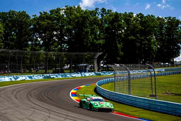 AUTO - 6 HOURS OF THE GLEN 2026 77 KING Harry (gbr), TANDY Nick (gbr), AO Racing, Porsche 911 GT3 R (992.2), action during the Six Hours of the Glen 2026, 6th round of the 2026 IMSA WeatherTech SportsCar Championship, from June 26 to 28 on the Watkins Glen International in Watkins Glen, New York, United States of America - Watkins GlenUnited States  Copyright: xFabrizioxBoldonix