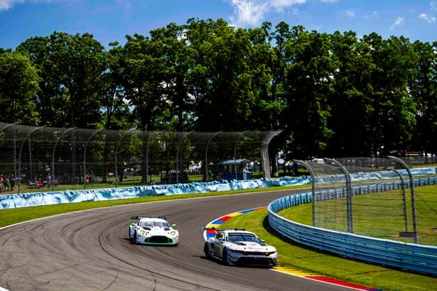 AUTO - 6 HOURS OF THE GLEN 2026 66 BECHTOLSHEIMER Till (gbr), HAND Joey (usa), WALKER Jake (usa), Gradient Racing, Ford Mustang GT3 Evo, action during the Six Hours of the Glen 2026, 6th round of the 2026 IMSA WeatherTech SportsCar Championship, from June 26 to 28 on the Watkins Glen International in Watkins Glen, New York, United States of America - Watkins GlenUnited States  Copyright: xFabrizioxBoldonix