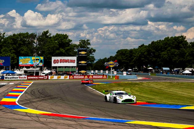AUTO - 6 HOURS OF THE GLEN 2026 068 HASSE CLOT Valentin (fra), ESTEP Trenton (usa), FOSSARD Marius (fra), Car Blanche, Aston Martin GT3 Evo, action during the Six Hours of the Glen 2026, 6th round of the 2026 IMSA WeatherTech SportsCar Championship, from June 26 to 28 on the Watkins Glen International in Watkins Glen, New York, United States of America - Watkins GlenUnited States  Copyright: xFabrizioxBoldonix