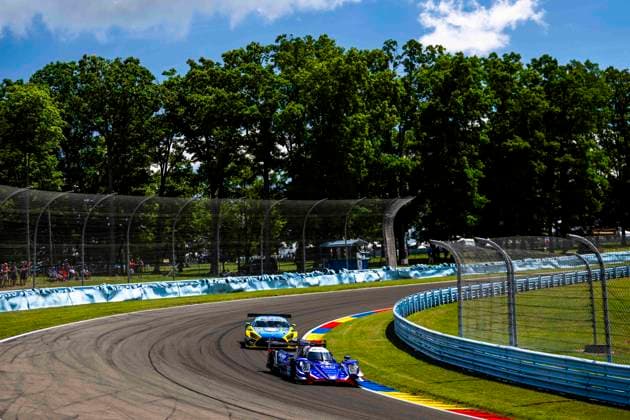 AUTO - 6 HOURS OF THE GLEN 2026 22 DI RESTA Paul (gbr), GOLDBURG Dan (usa), LINDH Rasmus (swe), United Autosports USA, Oreca 07-Gibson, action during the Six Hours of the Glen 2026, 6th round of the 2026 IMSA WeatherTech SportsCar Championship, from June 26 to 28 on the Watkins Glen International in Watkins Glen, New York, United States of America - Watkins GlenUnited States  Copyright: xFabrizioxBoldonix