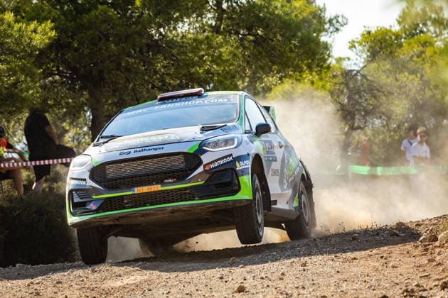 AUTO - WRC, Motorsport Rallye, WM - ACROPOLIS RALLY GREECE 2026 53 Tymek ABRAMOWSKI, Jakub WROBEL, Ford Fiesta Rally3, action during the 2026 Acropolis Rally Greece, 8th round of the 2026 WRC World Rally Car Championship, from June 25 to 28, 2026 at Loutraki, Greece - LoutrakiGreece  Copyright: xNikosxKatikisx