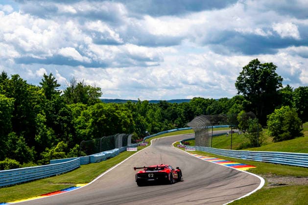 AUTO - 6 HOURS OF THE GLEN 2026 62 RIGON Davide (ita), SERRA Daniel (bra), Risi Competizione, Ferrari 296 GT3 Evo, action during the Six Hours of the Glen 2026, 6th round of the 2026 IMSA WeatherTech SportsCar Championship, from June 26 to 28 on the Watkins Glen International in Watkins Glen, New York, United States of America - Watkins GlenUnited States  Copyright: xFabrizioxBoldonix