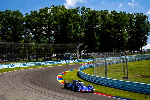 AUTO - 6 HOURS OF THE GLEN 2026 22 DI RESTA Paul (gbr), GOLDBURG Dan (usa), LINDH Rasmus (swe), United Autosports USA, Oreca 07-Gibson, action during the Six Hours of the Glen 2026, 6th round of the 2026 IMSA WeatherTech SportsCar Championship, from June 26 to 28 on the Watkins Glen International in Watkins Glen, New York, United States of America - Watkins GlenUnited States  Copyright: xFabrizioxBoldonix