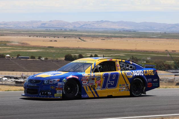 SONOMA, CA - JUNE 26: Mason Massey ( 19 NAPA Auto Care Chevrolet) during practice for the ARCA Menards Series West General Tire 150 race on June 26, 2026, at Sonoma Raceway in Sonoma, CA. (Photo by Marc Sanchez Sonoma Raceway Icon Sportswire) AUTO: JUN 26 ARCA Menards Series West General Tire 150 EDITORIAL USE ONLY Icon144260626438