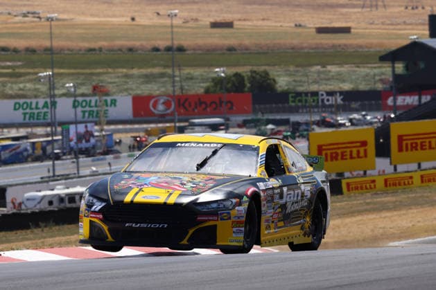 SONOMA, CA - JUNE 26: Cole Denton* ( 71 Jan™s Towing Ford) during practice for the ARCA Menards Series West General Tire 150 race on June 26, 2026, at Sonoma Raceway in Sonoma, CA. (Photo by Marc Sanchez Sonoma Raceway Icon Sportswire) AUTO: JUN 26 ARCA Menards Series West General Tire 150 EDITORIAL USE ONLY Icon144260626709