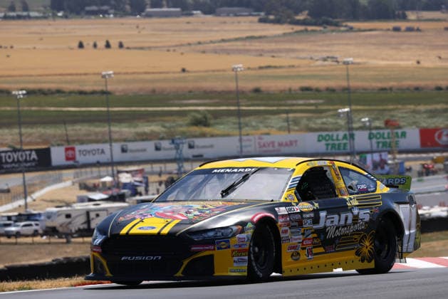 SONOMA, CA - JUNE 26: Cole Denton* ( 71 Jan™s Towing Ford) during practice for the ARCA Menards Series West General Tire 150 race on June 26, 2026, at Sonoma Raceway in Sonoma, CA. (Photo by Marc Sanchez Sonoma Raceway Icon Sportswire) AUTO: JUN 26 ARCA Menards Series West General Tire 150 EDITORIAL USE ONLY Icon144260626715