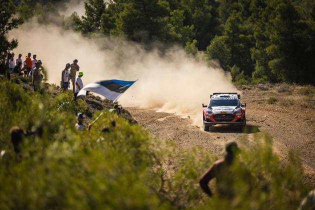 AUTO - WRC, Motorsport Rallye, WM - ACROPOLIS RALLY GREECE 2026 22 MÄrtiÅÜÅ¡ SESKS, RenÄrs FRANCIS, Ford Puma Rally1, action during the 2026 Acropolis Rally Greece, 8th round of the 2026 WRC World Rally Car Championship, from June 25 to 28, 2026 at Loutraki, Greece - LoutrakiGreece  Copyright: xNikosxKatikisx
