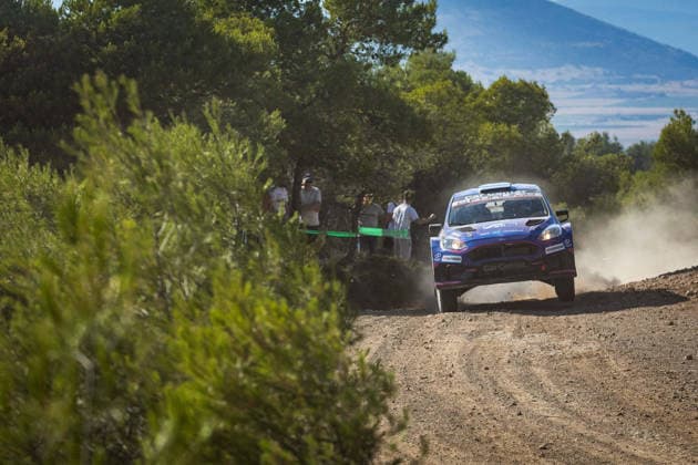 AUTO - WRC, Motorsport Rallye, WM - ACROPOLIS RALLY GREECE 2026 44 Epameinondas KARANIKOLAS, Georgios KAKAVAS, Ford Fiesta Mk II, action during the 2026 Acropolis Rally Greece, 8th round of the 2026 WRC World Rally Car Championship, from June 25 to 28, 2026 at Loutraki, Greece - LoutrakiGreece  Copyright: xNikosxKatikisx