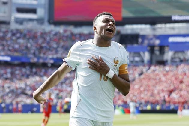 FOXBOROUGH - Kylian Mbappe of France during the FIFA 2026 World Cup Group I match between Norway and France at Boston Stadium on June 26, 2026, in Foxborough, United States. MAURICE VAN STEEN ANP FIFA World Cup, WM, Weltmeisterschaft, Fussball 2026 2026 xVIxANPxSportx xMauricexvanxSteenxIVx 562097344 originalFilename: 562097344.jpg