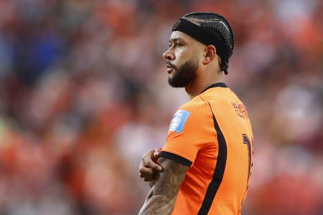 KANSAS CITY, 25-06-2026, Kansas City Stadium, World Cup 2026 Match between Tunesia and The Netherlands 1-3. Picture Shows Memphis Depay Tunesia - Netherlands (World Cup 2026)  x204669375x Copyright:
