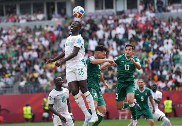 Senegal v Iraq - FIFA World Cup, WM, Weltmeisterschaft, Fussball 2026 - Group I TORONTO, CANADA - JUNE 26: Pape Gueye (26) of Senegal in action during the 2026 FIFA World Cup First Stage Group I match between Senegal and Iraq at Toronto Stadium (BMO Field) in Toronto, Ontario, Canada on June 26, 2026. Mert Alper Dervis Anadolu Ontario Canada. Editorial use only. Please get in touch for any other usage.  Copyright: x2026xAnadoluxMertxAlperxDervisx