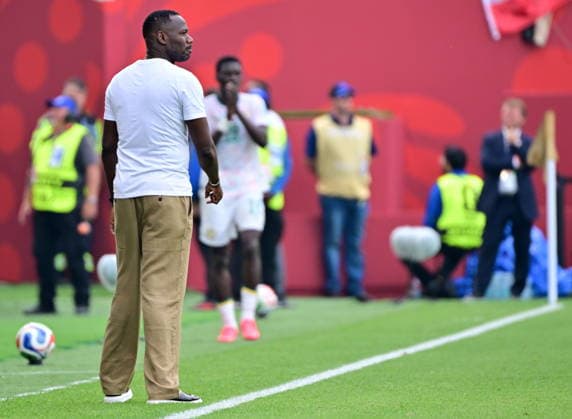 RECORD DATE NOT STATED FIFA World Cup, WM, Weltmeisterschaft, Fussball 2026 - Group I - Senegal vs Iraq Senegal s head coach Pape Thiaw looks on during the FIFA World Cup 2026 group stage match Senegal against Iraq, in Toronto, Canada, 26 June 2026. TORONTO United States  Copyright: xEDUARDOxLIMAx