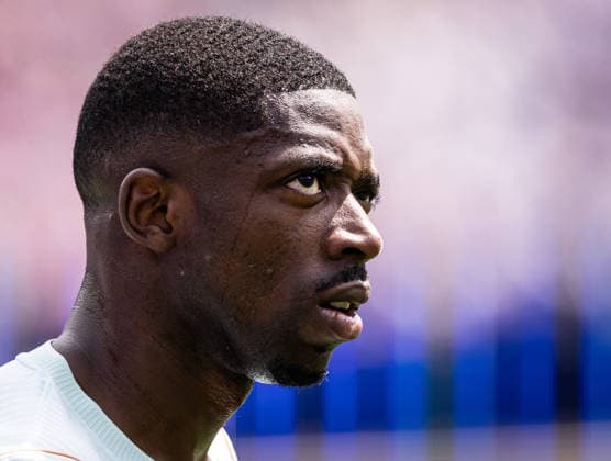 Ousmane Dembele of France looks on during a FIFA Men’s World Cup 2026 Group Stage football match between Norway and France at Boston Stadium, in Foxborough on June 26th 2026 (Photo by Ricardo Nogueira SPP)  Copyright: xRicardoxNogueira SPPx Sportspressphoto_SPR177586