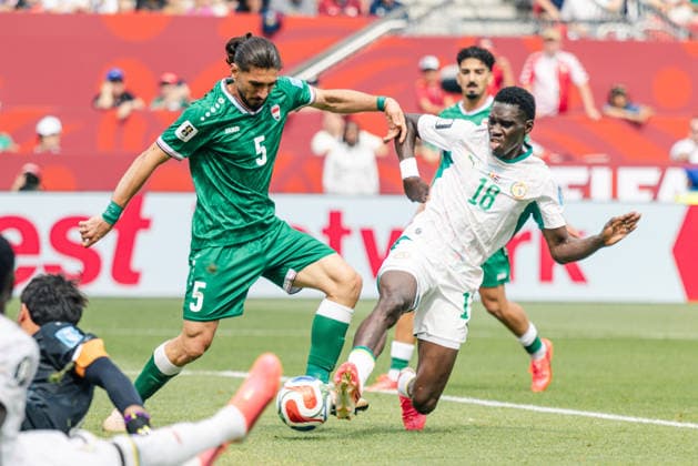 Ismaila Sarr of Senegal scores his team s second goal to make the score during the FIFA World Cup, WM, Weltmeisterschaft, Fussball game between Senegal and Iraq at Toronto Stadium on June 26, 2026 in Toronto, Ontario, Canada  Copyright: xCurtisxWongx xSPPx Sportspressphoto_SPR177607