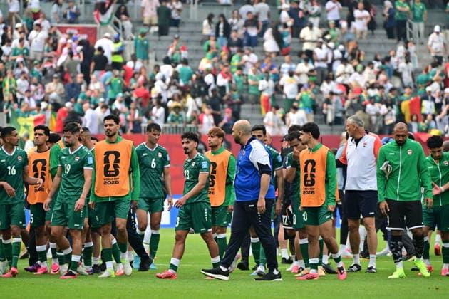 RECORD DATE NOT STATED FIFA World Cup, WM, Weltmeisterschaft, Fussball 2026 - Group I - Senegal vs Iraq Players of Iraq walk dejected on the pitch after losing the FIFA World Cup 2026 group stage match Senegal against Iraq, in Toronto, Canada, 26 June 2026. TORONTO United States  Copyright: xEDUARDOxLIMAx