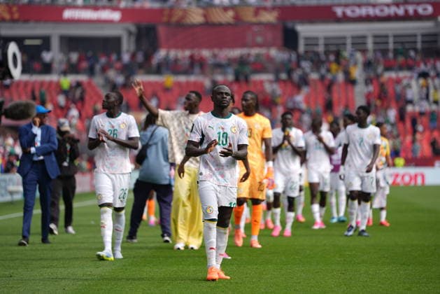 Senegal v Iraq - FIFA World Cup, WM, Weltmeisterschaft, Fussball 2026 - Group I TORONTO, CANADA - JUNE 26: Sadio Mane (10) of Senegal greets the fans after the 2026 FIFA World Cup First Stage Group I match between Senegal and Iraq at Toronto Stadium (BMO Field) in Toronto, Ontario, Canada on June 26, 2026. Mert Alper Dervis Anadolu Ontario Canada. Editorial use only. Please get in touch for any other usage.  Copyright: x2026xAnadoluxMertxAlperxDervisx