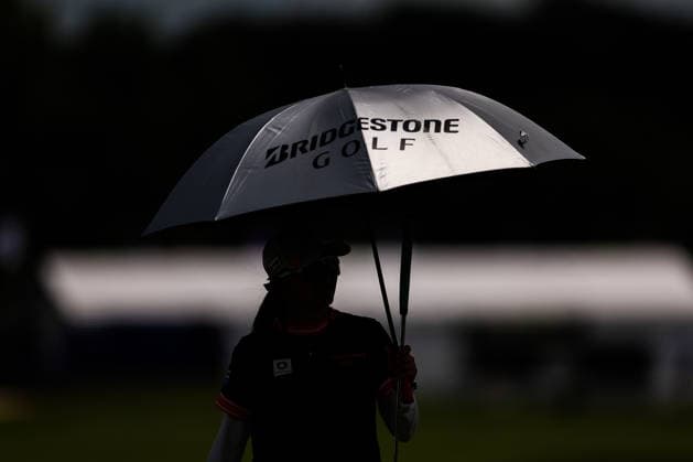 Shiho Kuwaki of Japan walks to the ninth green during the second round of the 2026 KPMG Women s PGA, Golf Herren Championship at Hazeltine National Golf Club on June 26, 2026 in Chaska, Minnesota. CSM. Chaska USA - ZUMAc04_ 20260626_zma_c04_115 Copyright: xStevenxGarciax