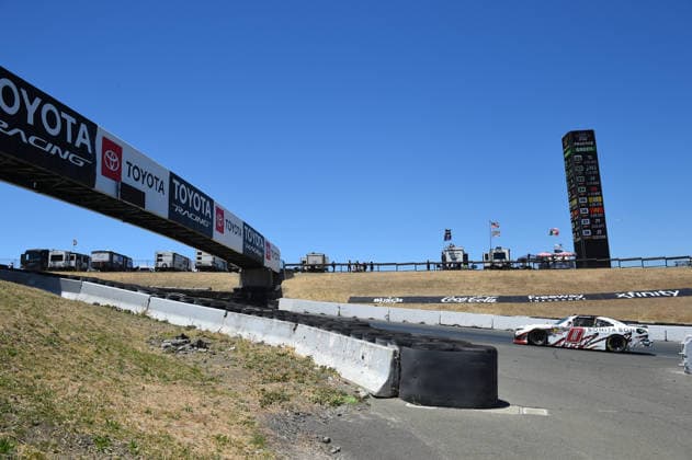 SONOMA, CA - JUNE 26: Alex Labbe ( 0 SS-Green Light Racing Bonita Bonita Chevrolet) during qualifying for the Pit Boss FoodMaxx 250 NASCAR, Motorsport, USA O™Reilly Auto Parts Series race on June 26, 2026, at Sonoma Raceway in Sonoma, CA. (Photo by Chris Williams Sonoma Raceway Icon Sportswire) AUTO: JUN 26 NASCAR O™Reilly Auto Parts Series Pit Boss FoodMaxx 250 EDITORIAL USE ONLY Icon0072606261178