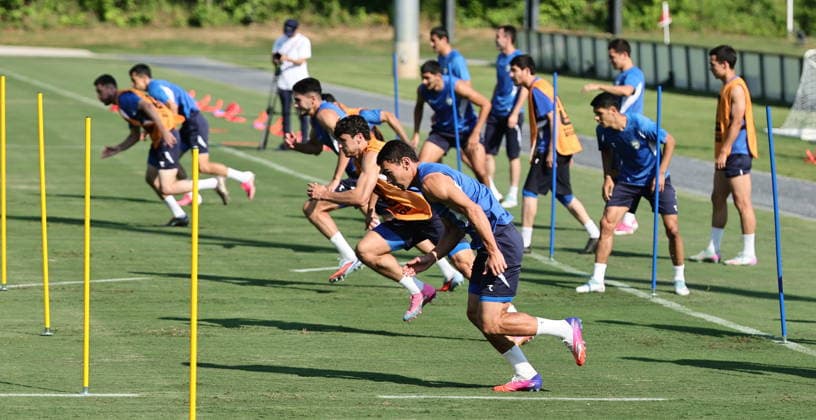 FIFA World Cup, WM, Weltmeisterschaft, Fussball 2026 - Uzbekistan training session Uzbekistan national soccer team players attend a training session in Marietta, Georgia, USA, 26 June 2026. DR Congo faces Uzbekistan on 27 June in a FIFA World Cup 2026 Group K match. MARIETTA United States  Copyright: xRONALDxWITTEKx
