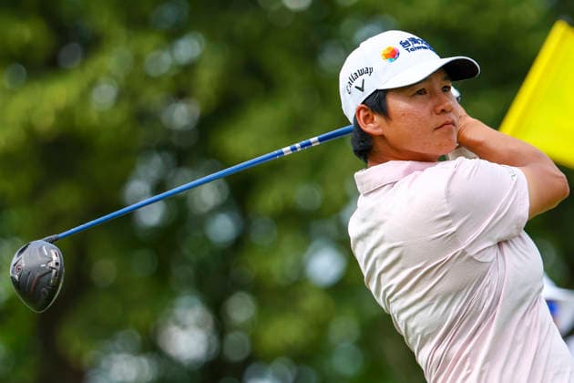 June 26, 2026, Chaska, Minnesota, United States: YANI TSENG tees off at hole three. This is the second day of the 2026 KPMG WomenÃ¢â‚¬â ¢s PGA, Golf Herren Championship at Hazeltine National Golf Course in Chaska Minnesota. 2026 KPMG WomenÃ¢â‚¬â ¢S PGA Championship - Day 2  - ZUMAt166 20260626_zsp_t166_139 Copyright: xMichaelxTurnerx