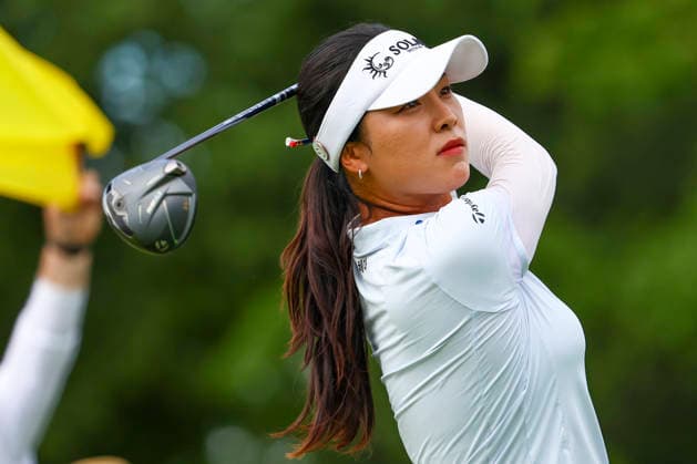 June 26, 2026, Chaska, Minnesota, United States: INA YOON tees off at hole three. This is the second day of the 2026 KPMG WomenÃ¢â‚¬â ¢s PGA, Golf Herren Championship at Hazeltine National Golf Course in Chaska Minnesota. 2026 KPMG WomenÃ¢â‚¬â ¢S PGA Championship - Day 2  - ZUMAt166 20260626_zsp_t166_145 Copyright: xMichaelxTurnerx