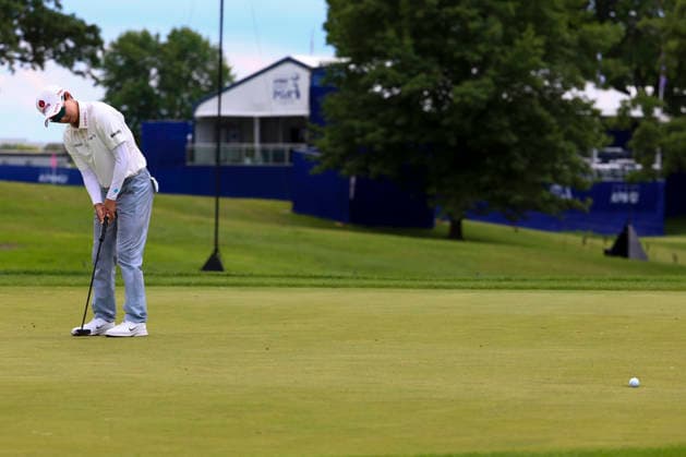 June 26, 2026, Chaska, Minnesota, United States: HYO JOO KIM putts at hole two. This is the second day of the 2026 KPMG WomenÃ¢â‚¬â ¢s PGA, Golf Herren Championship at Hazeltine National Golf Course in Chaska Minnesota. 2026 KPMG WomenÃ¢â‚¬â ¢S PGA Championship - Day 2  - ZUMAt166 20260626_zsp_t166_155 Copyright: xMichaelxTurnerx