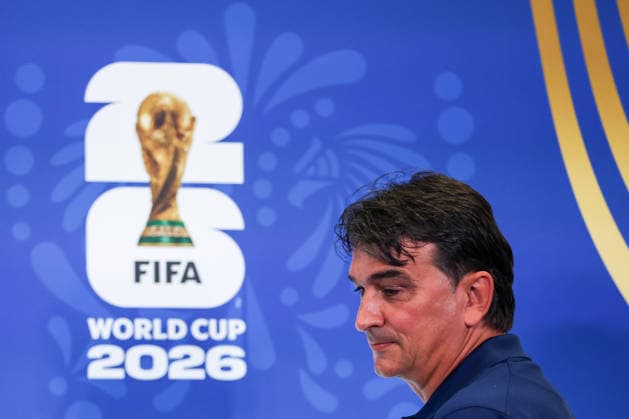 Croatia Training And press conference, PK, Pressekonferenz - FIFA World Cup, WM, Weltmeisterschaft, Fussball 2026 Croatia Head Coach Zlatko Dalic speaks during the press conference of Croatia one day ahead of the FIFA World Cup 2026 Group L match between Croatia and Ghana at Philadelphia Stadium on June 26, 2026 in Philadelphia, Pennsylvania.  IgorxKralj PIXSELL