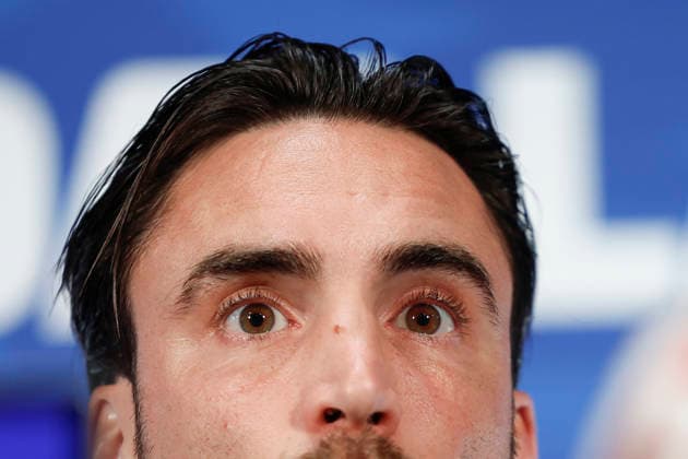 Nicolás Tagliafico of Argentina speaks at a press conference, PK, Pressekonferenz in Dallas, United States, 26 June 2026. Press conference with the Argentine national team, Nationalteam in the United States !ACHTUNG: NUR REDAKTIONELLE NUTZUNG!  Copyright: xMariscalx GR6034 20260626-55020724065_1