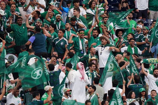 Capo Verde v Saudi Arabia - FIFA World Cup, WM, Weltmeisterschaft, Fussball 2026 - Group H HOUSTON, USA - JUNE 26: Fans gather prior the FIFA World Cup 2026 Group H match between Capo Verde and Saudi Arabia at Houston Stadium on June 26, 2026 in Houston, Texas. Hakan Akgun Anadolu Texas United States. Editorial use only. Please get in touch for any other usage.  Copyright: x2026xAnadoluxHakanxAkgunx