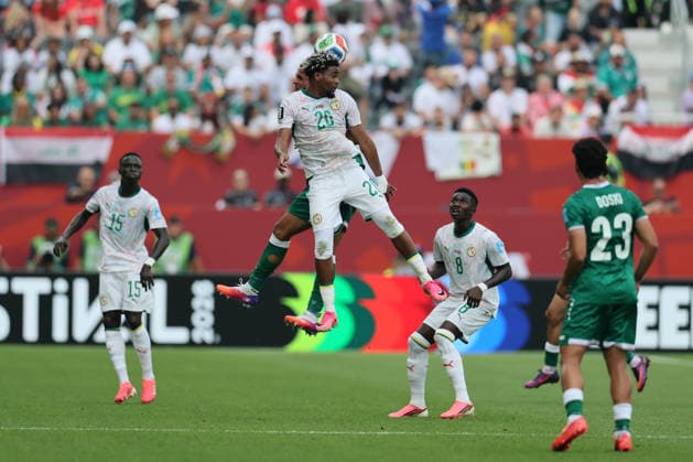 Toronto, Canada - 26 June: Pape Gueye 26 of Senegal in action during the FIFA World Cup, WM, Weltmeisterschaft, Fussball 2026 match between Senegal vs Iraq at Toronto Stadium on 26 June 2026. Toronto Toronto Stadium Canada Copyright: xOPAxImagesxMohammadxKaramalix