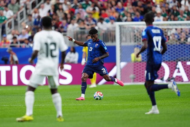 Cape Verde v Saudi Arabia - FIFA World Cup, WM, Weltmeisterschaft, Fussball 2026 - Group H HOUSTON, USA - JUNE 26: Diney Borges (3) of Cape Verde in action during the FIFA World Cup 2026 Group H match between Cape Verde and Saudi Arabia at Houston Stadium on June 26, 2026 in Houston, Texas. Hakan Akgun Anadolu Texas United States. Editorial use only. Please get in touch for any other usage.  Copyright: x2026xAnadoluxHakanxAkgunx
