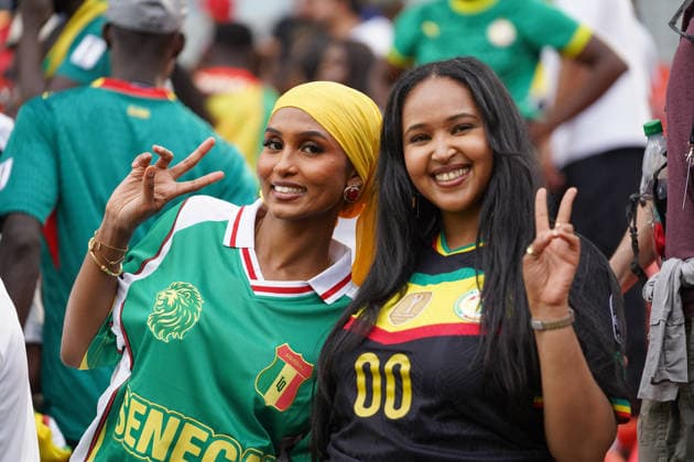 Senegal v Iraq - 2026 FIFA World Cup, WM, Weltmeisterschaft, Fussball Group I Senegalese fan during the 2026 FIFA World Cup Group I match between Senegal and Iraq at Toronto Stadium. on June 26, 2026 in Toronto, Canada. (Photo by Leonardo Ramirez Eyepix Group) Copyright: xLeonardoxRamirezx xEyepixxGroupx LR26062026-00628