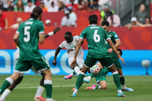 Toronto, Canada - 26 June: Sadio Mane 10 of Senegal shoots during the FIFA World Cup, WM, Weltmeisterschaft, Fussball 2026 match between Senegal vs Iraq at Toronto Stadium on 26 June 2026. Toronto Toronto Stadium Canada Copyright: xOPAxImagesxMohammadxKaramalix