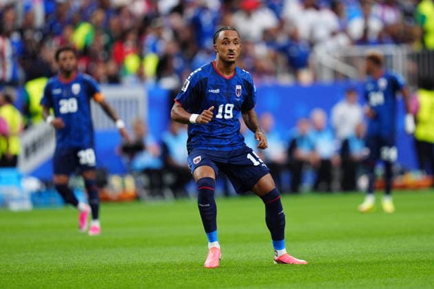Cape Verde v Saudi Arabia - FIFA World Cup, WM, Weltmeisterschaft, Fussball 2026 - Group H HOUSTON, USA - JUNE 26: Dailon Livramento (19) of Cape Verde in action during the FIFA World Cup 2026 Group H match between Cape Verde and Saudi Arabia at Houston Stadium on June 26, 2026 in Houston, Texas. Hakan Akgun Anadolu Texas United States. Editorial use only. Please get in touch for any other usage.  Copyright: x2026xAnadoluxHakanxAkgunx