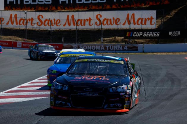 SONOMA, CA - JUNE 26: Sage Karam ( 72 Shelby Park Management Fireside RV Rentals Chevrolet) during the General Tire 150 ARCA Menards Series West race on June 26, 2026, at Sonoma Raceway in Sonoma, CA. (Photo by Jeff Speer Sonoma Raceway Icon Sportswire) AUTO: JUN 26 ARCA Menards Series West General Tire 150 EDITORIAL USE ONLY Icon2606262043