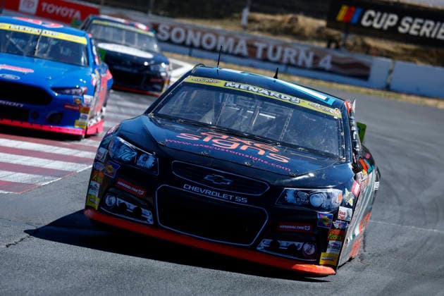 SONOMA, CA - JUNE 26: Sage Karam ( 72 Shelby Park Management Fireside RV Rentals Chevrolet) during the General Tire 150 ARCA Menards Series West race on June 26, 2026, at Sonoma Raceway in Sonoma, CA. (Photo by Jeff Speer Sonoma Raceway Icon Sportswire) AUTO: JUN 26 ARCA Menards Series West General Tire 150 EDITORIAL USE ONLY Icon2606262124