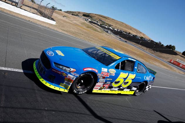 SONOMA, CA - JUNE 26: Andrew Chapman ( 55 High Point Racing Racecar Factory Ford) during the General Tire 150 ARCA Menards Series West race on June 26, 2026, at Sonoma Raceway in Sonoma, CA. (Photo by Jeff Speer Sonoma Raceway Icon Sportswire) AUTO: JUN 26 ARCA Menards Series West General Tire 150 EDITORIAL USE ONLY Icon2606262668