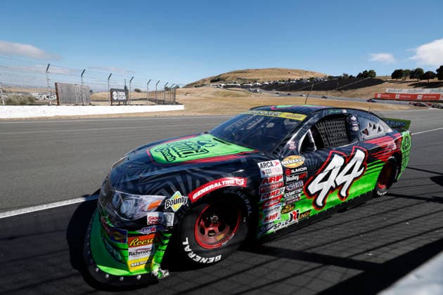 SONOMA, CA - JUNE 26: Jeff Anton ( 44 Deerpark Recycling Squid Decals Chevrolet) during the General Tire 150 ARCA Menards Series West race on June 26, 2026, at Sonoma Raceway in Sonoma, CA. (Photo by Jeff Speer Sonoma Raceway Icon Sportswire) AUTO: JUN 26 ARCA Menards Series West General Tire 150 EDITORIAL USE ONLY Icon2606262917