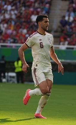 Uruguay v Spain - FIFA World Cup, WM, Weltmeisterschaft, Fussball 2026 - Group H ZAPOPAN, MEXICO - JUNE 26: Mikel Merino of Spain in action during the 2026 FIFA World Cup First Stage Group H match between Uruguay and Spain at Estadio Akron (Guadalajara Stadium) in Zapopan, Guadalajara, Mexico on June 26, 2026. Juancho Torres Anadolu Jalisco Mexico. Editorial use only. Please get in touch for any other usage.  Copyright: x2026xAnadoluxJuanchoxTorresx