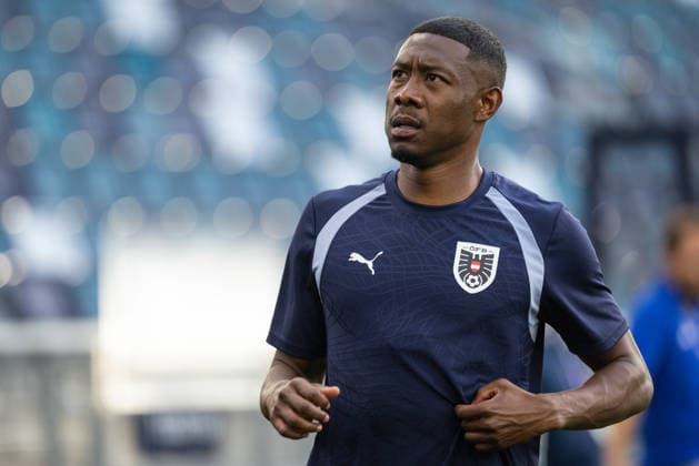 SOCCER - FIFA World Cup, WM, Weltmeisterschaft, Fussball 2026 KANSAS CITY,KANSAS,USA,26.JUN.26 - SOCCER - FIFA World Cup 2026, group stage, Algeria vs Austria, preview, training team AUT. Image shows David Alaba (AUT).  GEPAxpictures xArminxRauthner