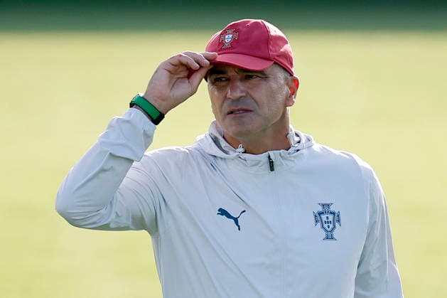 Portugal s head coach Roberto Martínez reacts during a practice session in preparation for their match against Colombia at the 2026 FIFA World Cup, WM, Weltmeisterschaft, Fussball in Palm Beach, Florida, United States, 26 June 2026. FIFA World Cup 2026: Portugal s Training Session !ACHTUNG: NUR REDAKTIONELLE NUTZUNG!  Copyright: xAlbertoxEstevezx AME4991 20260627-55020724417_1