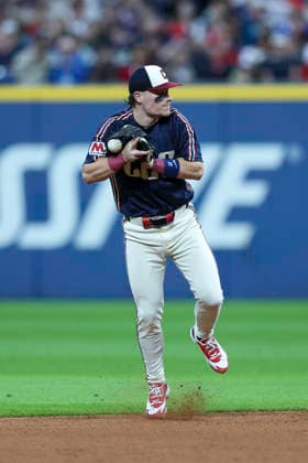 June 26, 2026: Cleveland Guardians second baseman Travis Bazzana (37) loses the ball from his mitt in an attempt to make a double play during the seventh inning of the Major League Baseball game between the Seattle Mariners and Cleveland Guardians at Progressive Field in Cleveland, Ohio. CSM Cleveland United States of America - ZUMAc04_ 20260626_zma_c04_251 Copyright: xBrianxFisherx