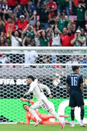 Alex Baena of Spain celebrates after scoring the team s first goal during a FIFA Men’s World Cup 2026 Group Stage football match between Uruguay and Spain at Guadalajara Stadium, in Guadalajara on June 26th 2026 (Photo by Nayra Halm SPP)  Copyright: xNayraxHalm SPPx Sportspressphoto_SPR177880