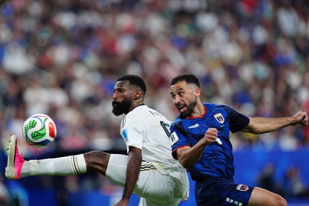 Cape Verde v Saudi Arabia - FIFA World Cup, WM, Weltmeisterschaft, Fussball 2026 - Group H HOUSTON, USA - JUNE 26: Firas al-Buraikan of Saudi Arabia in action during the FIFA World Cup 2026 Group H match between Cape Verde and Saudi Arabia at Houston Stadium on June 26, 2026 in Houston, Texas. Hakan Akgun Anadolu Texas United States. Editorial use only. Please get in touch for any other usage.  Copyright: x2026xAnadoluxHakanxAkgunx